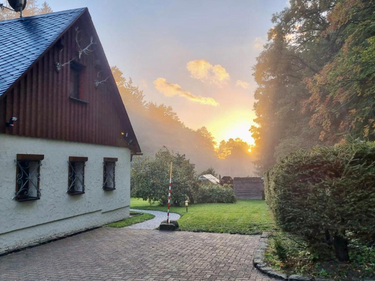 Ferienhaus Jaegerhaus Oppach Privathaus Extérieur photo